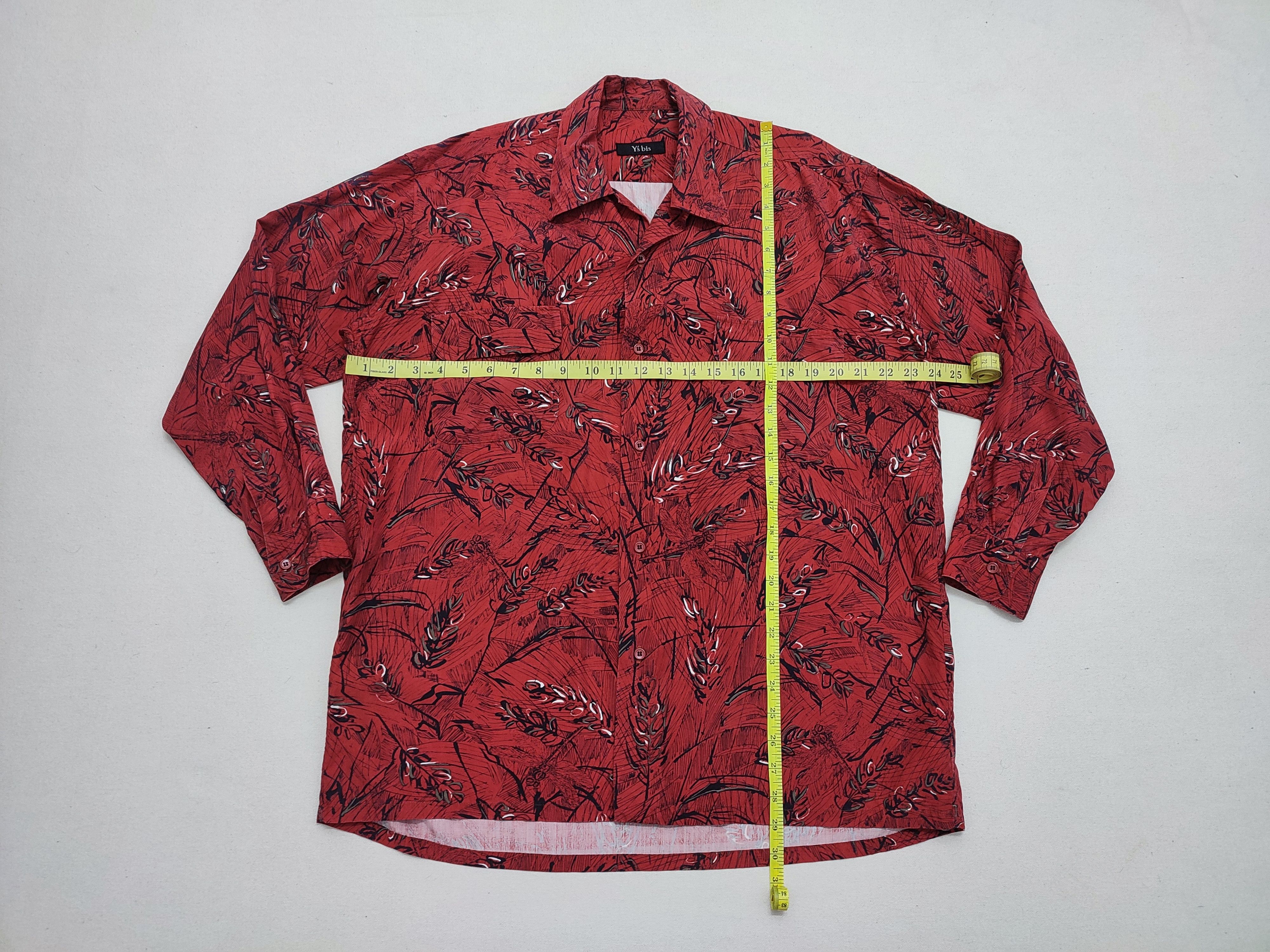 Y's × Yohji Yamamoto Y's Bis by Yohji Yamamoto Rayon Abstract Shirt Size US L / EU 52-54 / 3 - 3 Thumbnail
