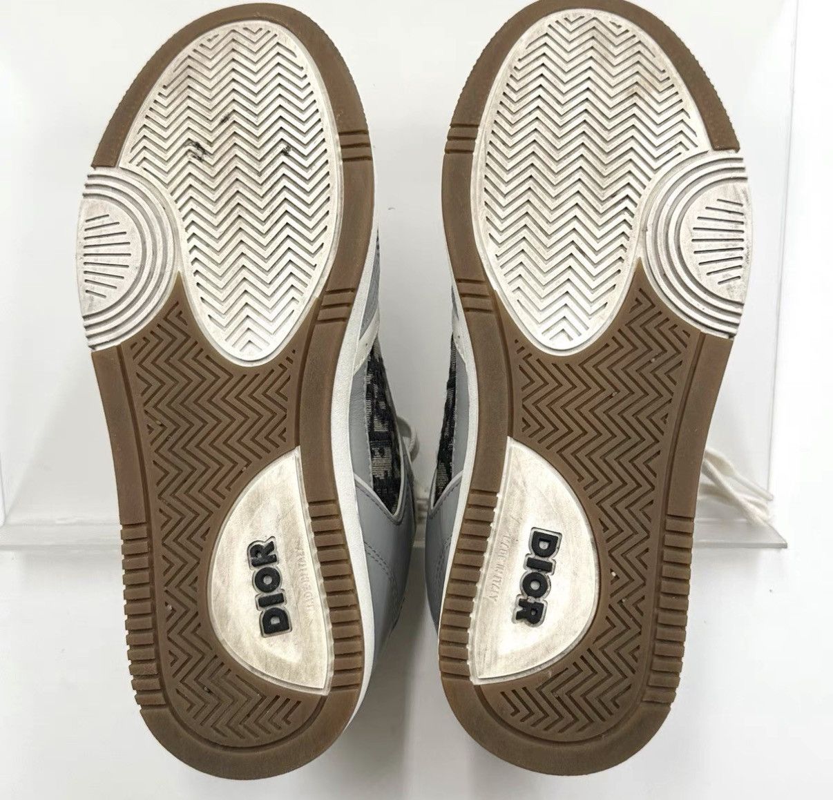 Dior Dior B27 Grey Oblique Sneakers K12 Size US 6 / IT 36 - 7 Thumbnail