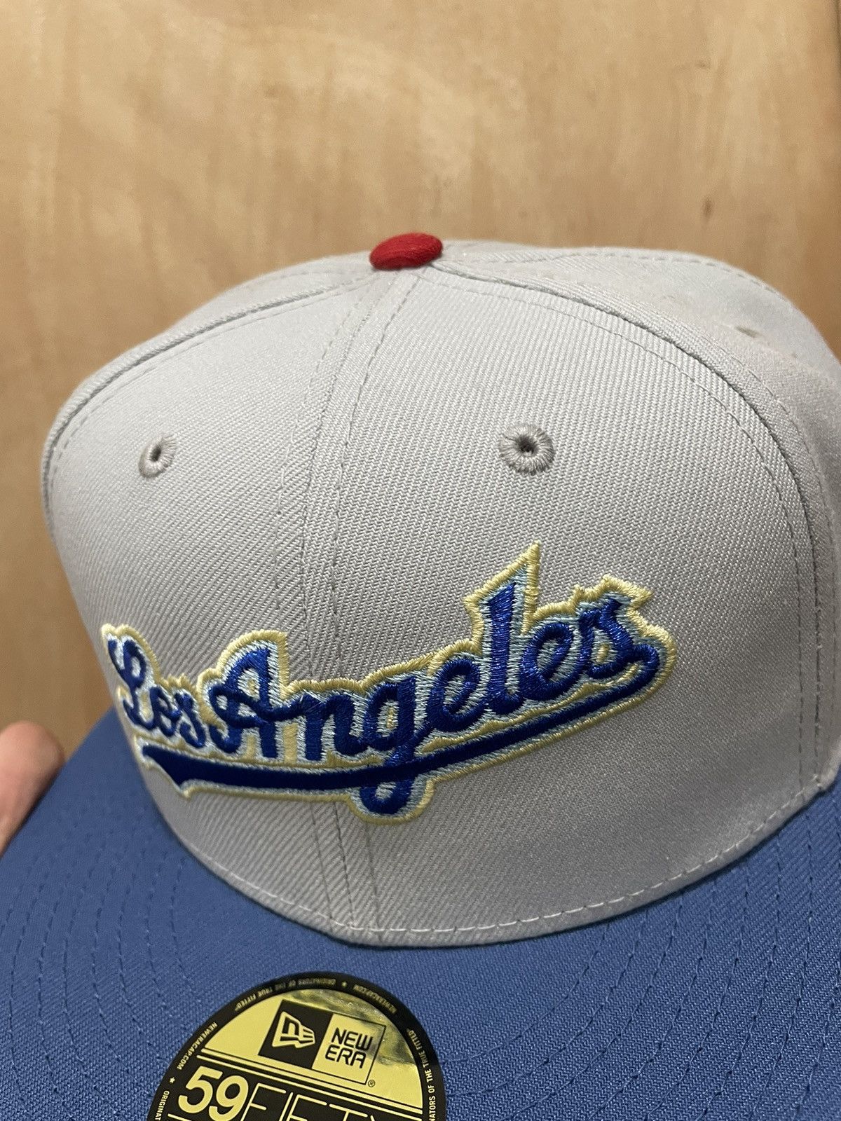 New Era Myfitteds Los Angeles dodgers 1984 Olympic patch size 7 3/4 Size ONE SIZE - 4 Thumbnail