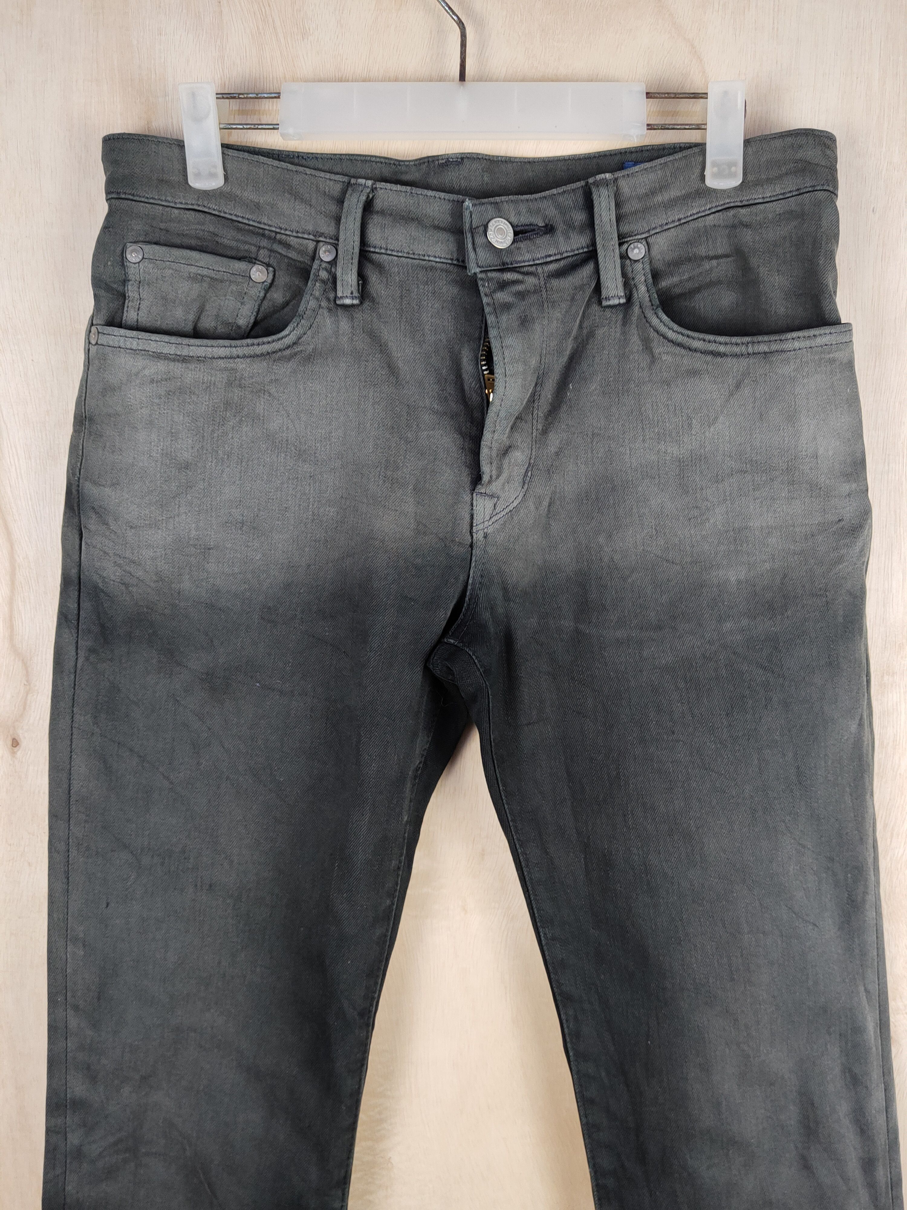 Edwin Edwin Black Faded Distressed Ripped Jeans #S2417 Size US 32 / EU 48 - 2 Thumbnail