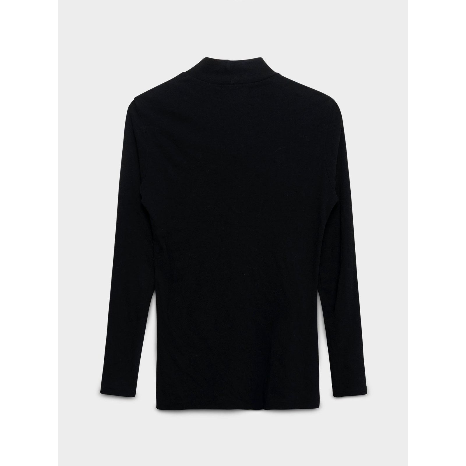 Yohji Yamamoto Mock Neck Longsleeve Shirt Size US S / EU 44-46 / 1 - 2 Thumbnail