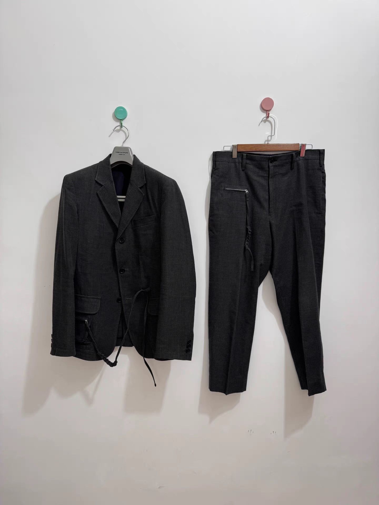 Yohji Yamamoto Yohji Yamamoto HOMME PLUS suit setv Size 38R - 1 Thumbnail