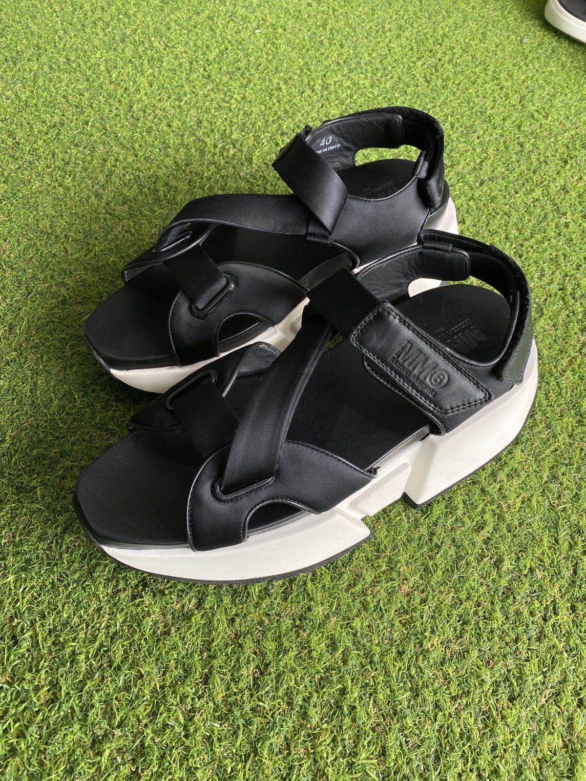 Maison Margiela MM6 MAISON MARGIELA STRAP SANDALS Size US 10 / IT 40 - 3 Thumbnail