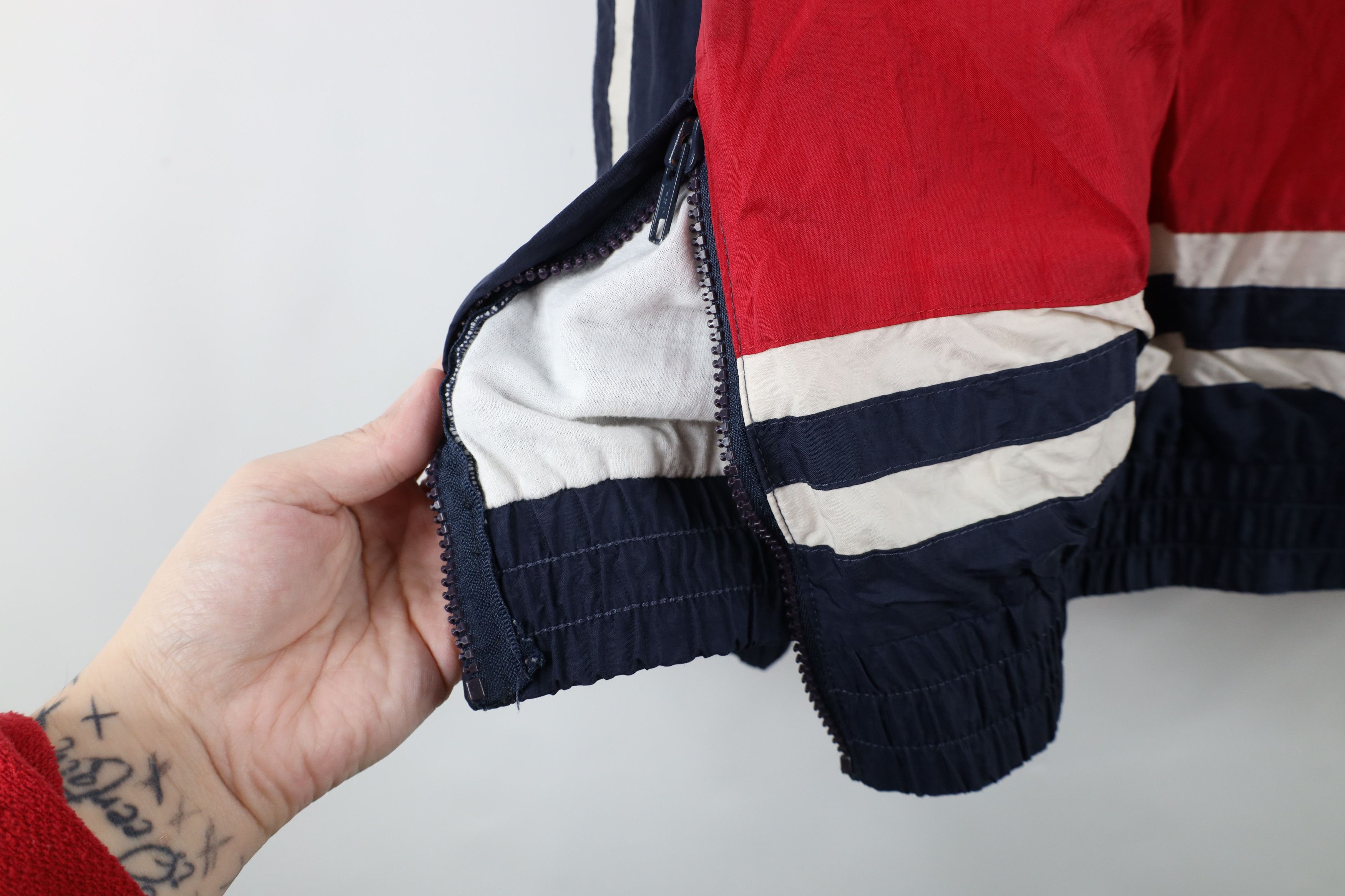 Vintage Vintage 90s USA Olympics Lined Pullover Windbreaker Jacket Size US L / EU 52-54 / 3 - 11 Thumbnail
