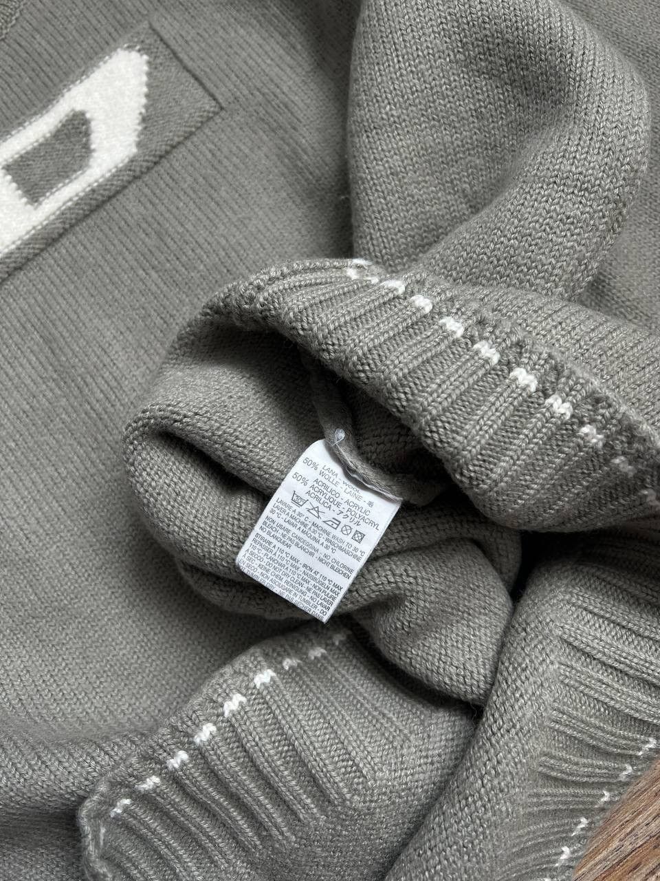 Diesel Diesel Big Logo Knitted Sweater Vintage Made in Italy Size US M / EU 48-50 / 2 - 6 Thumbnail