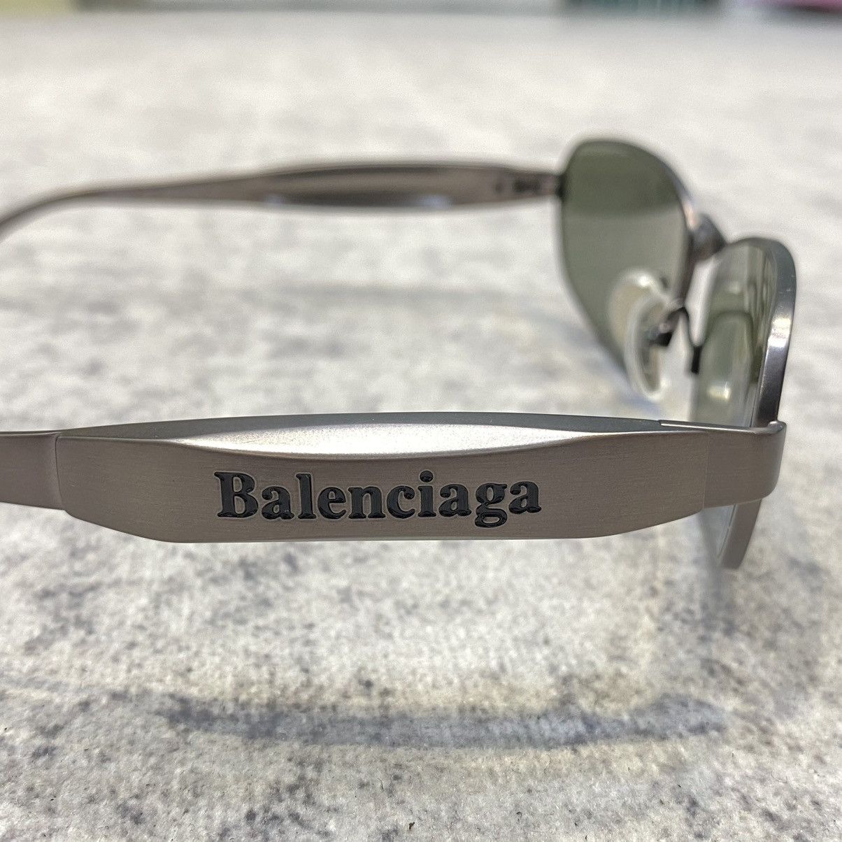 Balenciaga BALENCIAGA BB0335S 006 Sunglasses SILVER Size ONE SIZE - 3 Thumbnail