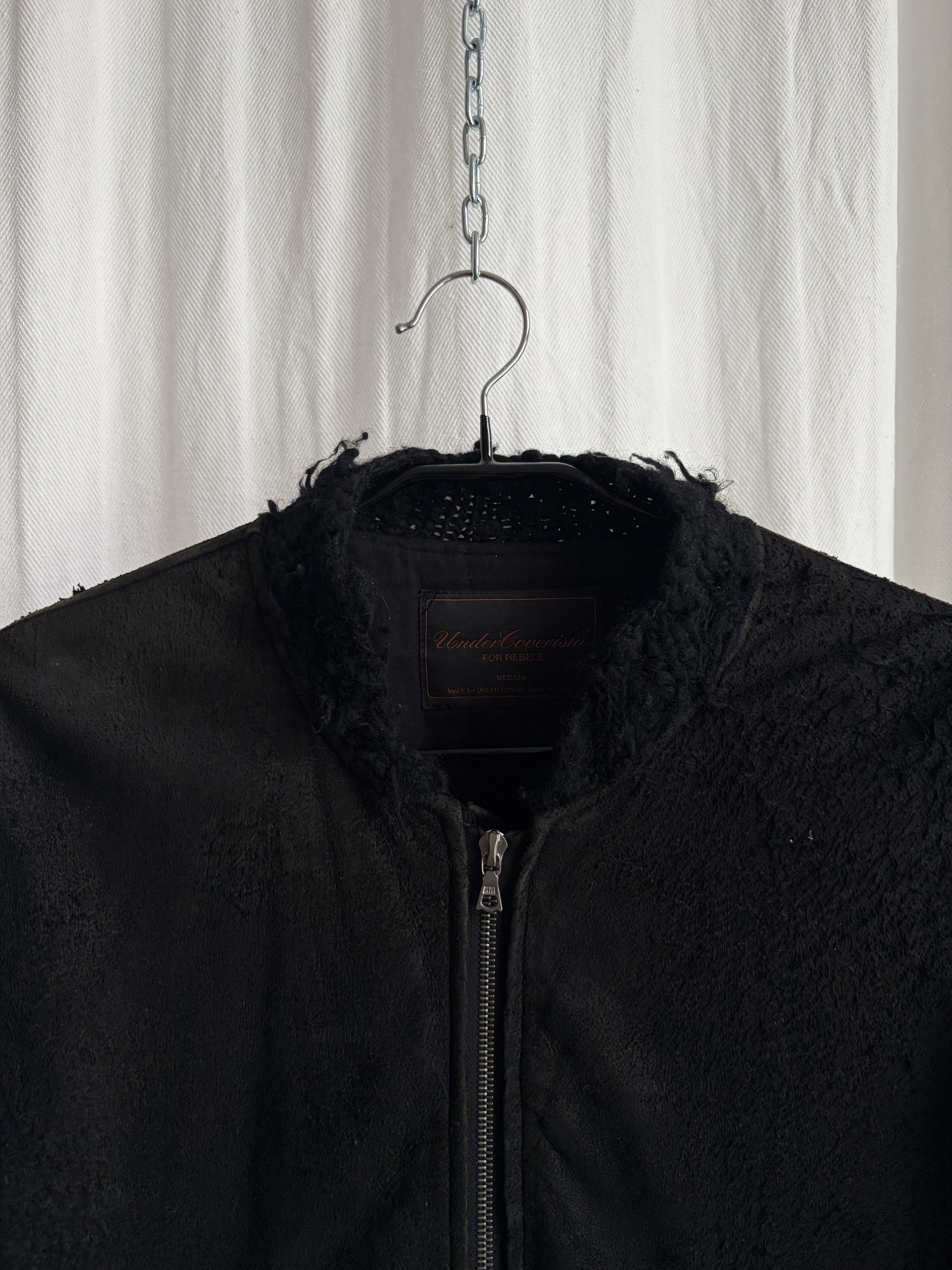 Undercover AW04 "But Beautiful" Blistered Distressed Lambskin Bomber Size US M / EU 48-50 / 2 - 3 Thumbnail