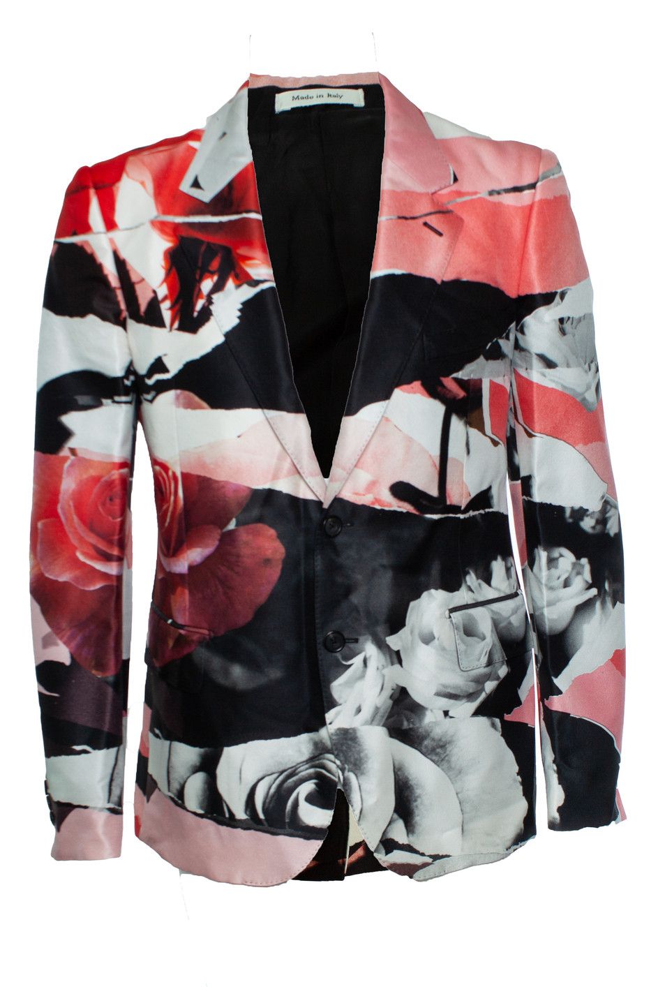 Alexander McQueen Alexander McQueen, Rose printed blazer Size 52R - 1 Thumbnail