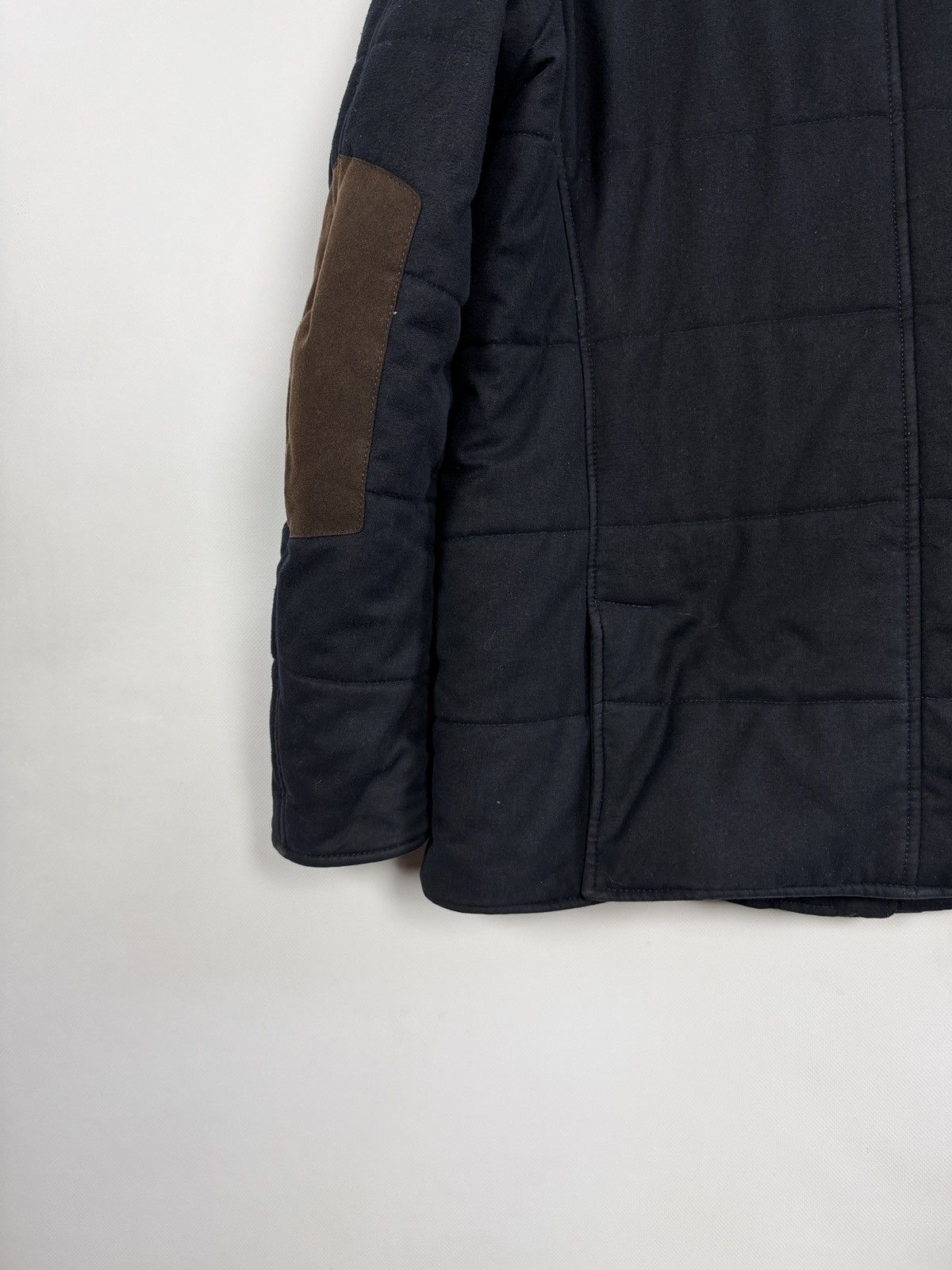 Gimo's Gimo’s Jacket Quilted Winter Coat Elbow Patch Italy Size 56 Size US XL / EU 56 / 4 - 14 Thumbnail