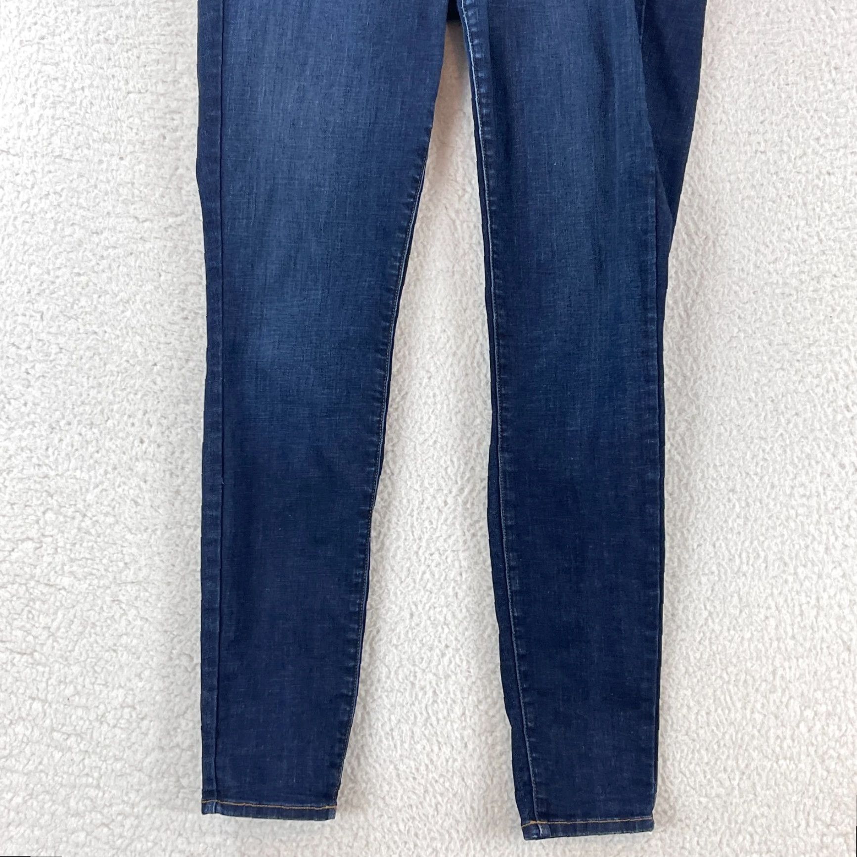 Good American Good American Jeans Womens Size 8 Blue Denim High Waisted Skinny Casual Side Zip Size 30" / US 8 / IT 44 - 3 Thumbnail