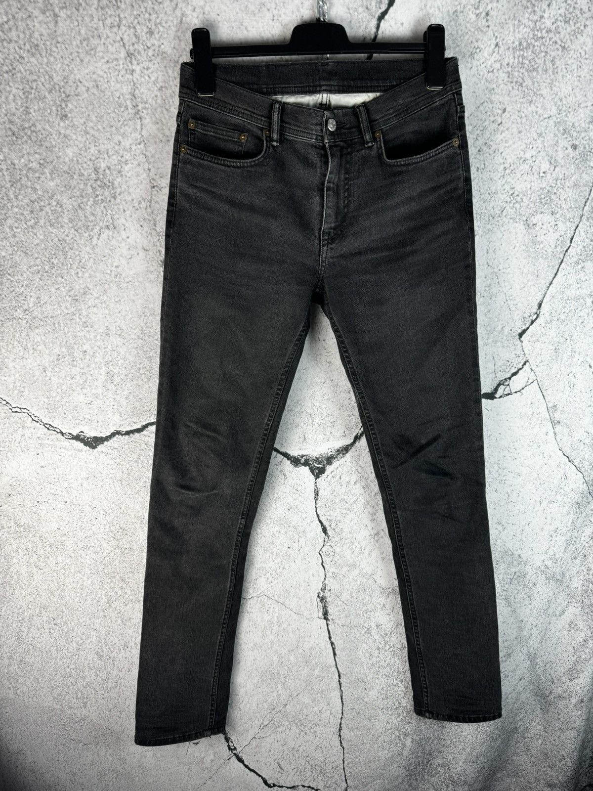 Acne Studios North Used Blk Denim Jeans - Main Image