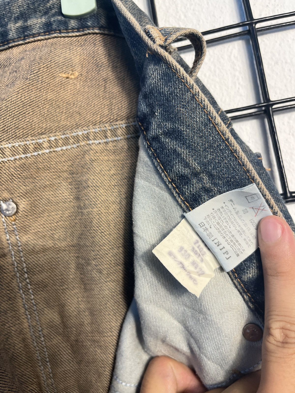 Wrangler Vintage Japan Baggy Wrangler Blue Bell Selvedge Jeans Size US 30 / EU 46 - 9 Thumbnail