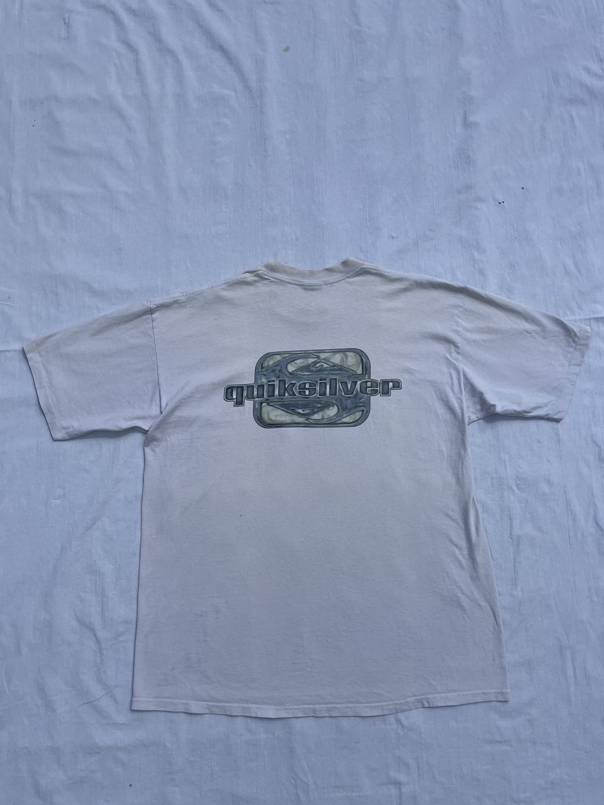 Quiksilver × Vintage Vintage Quiksilver T-Shirt Size US XL / EU 56 / 4 - 3 Thumbnail