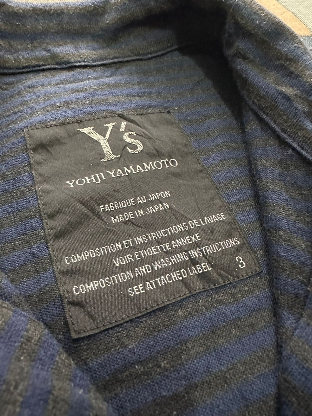 Yohji Yamamoto 🔥Ys Yohji Yamamoto Asymmetric Cotton Shirt distressed Hem Size US S / EU 44-46 / 1 - 10 Thumbnail