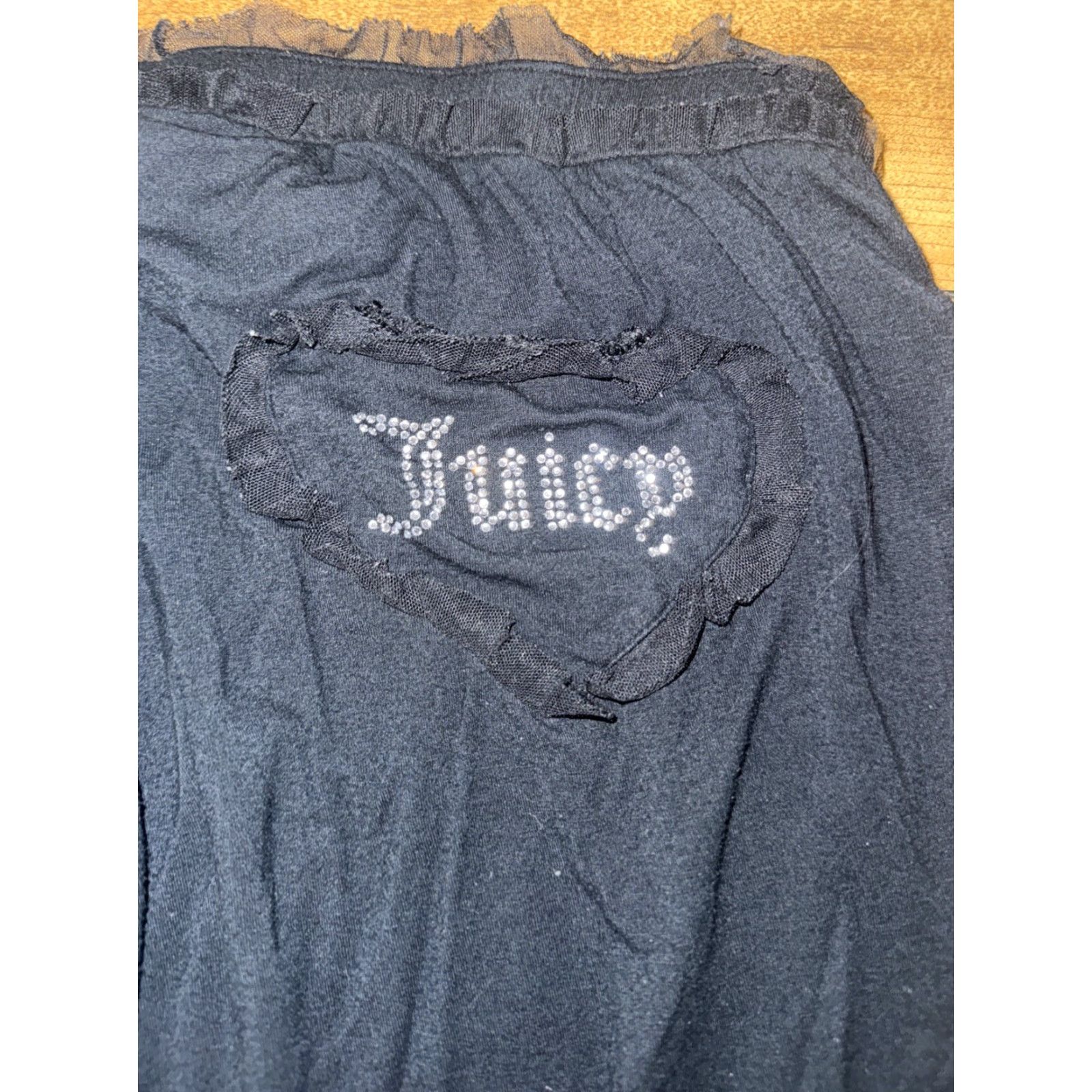 Juicy Couture Juicy Couture Pajama Bottoms Black 26x29 Size Small Size 26" / US 2 / IT 38 - 5 Thumbnail