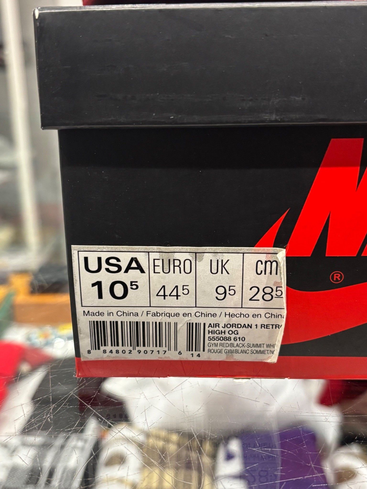 Jordan Brand Jordan 1 High Bred Toe Size US 10.5 / EU 43-44 - 8 Thumbnail