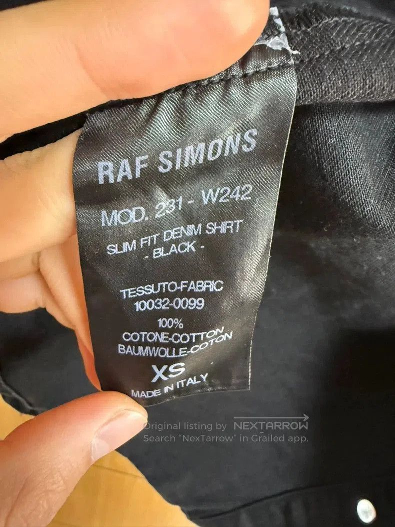 Raf Simons Raf Simons 23SS Thick Shirt Jacket. Size US XS / EU 42 / 0 - 6 Thumbnail