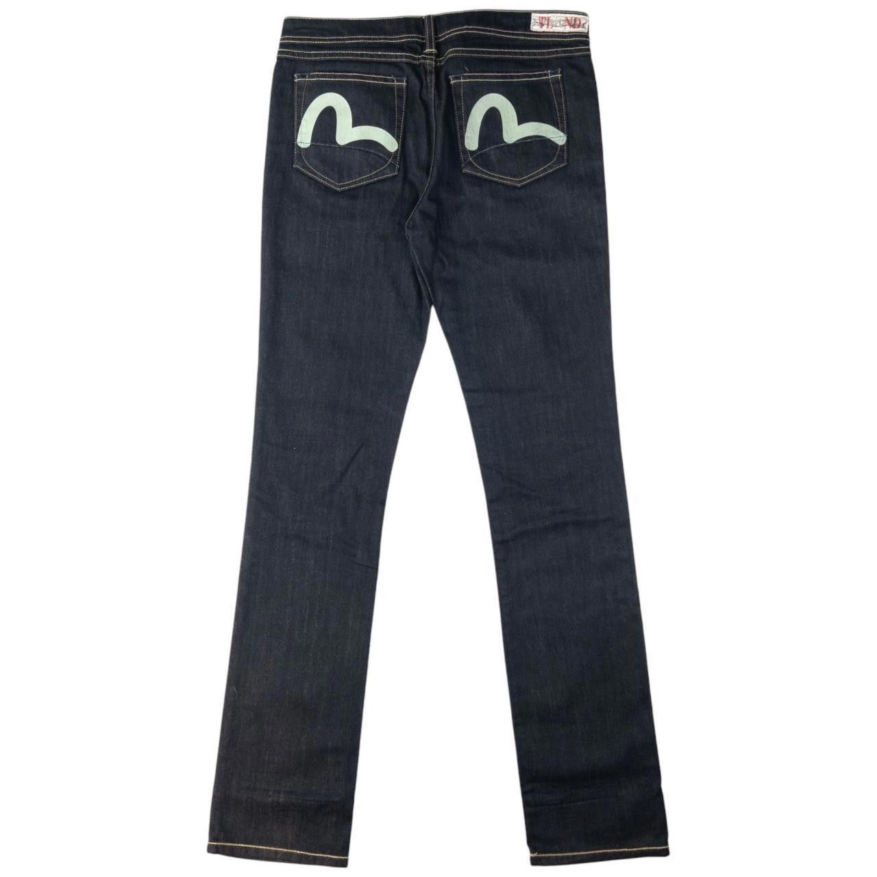 Puma Vintage Puma X Evisu Double Gull Denim Jeans Size W32 Size 40" / US 18 - 2 Thumbnail