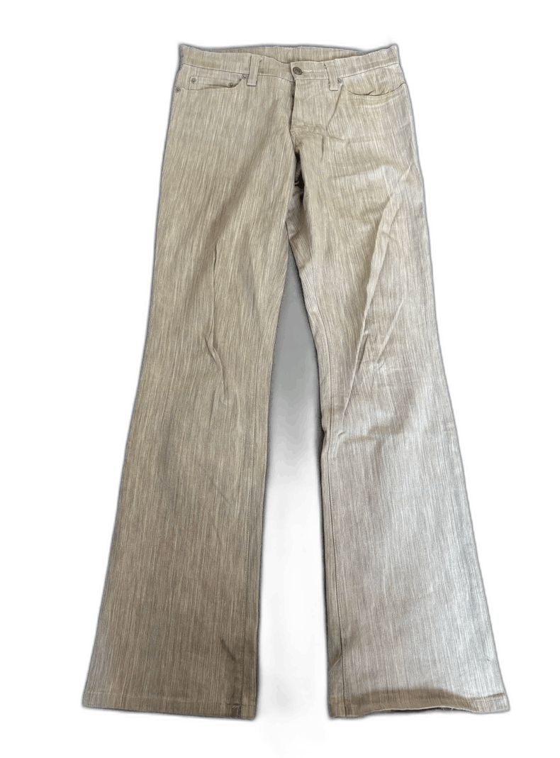 Yohji Yamamoto Vintage Striped Pants with Slight Yellowing-2506 Size 30" / US 8 / IT 44 - 1 Thumbnail