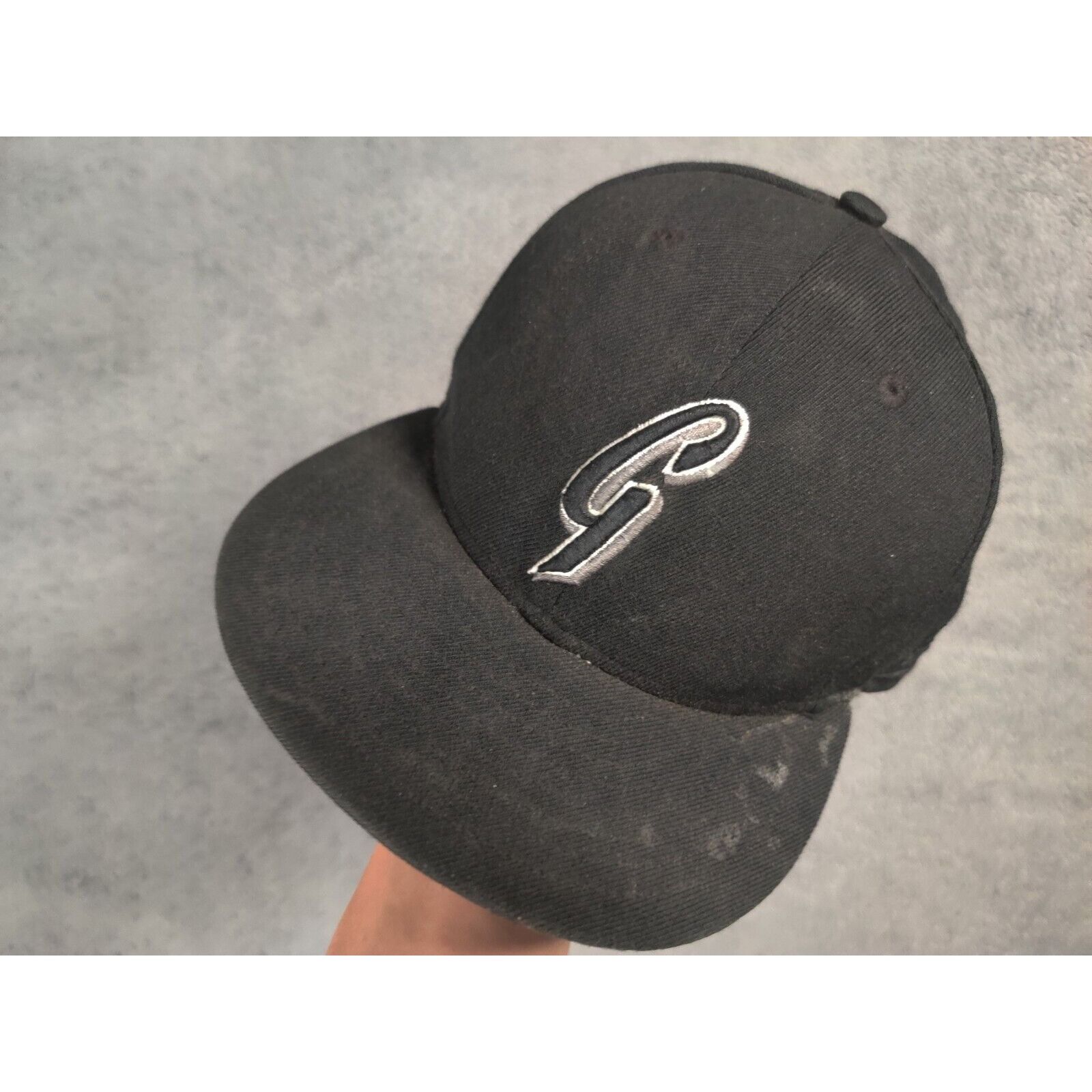 New Era San Francisco Giants Hat Cap Fitted 7 1/8 Black Embroidered Size ONE SIZE - 1 Thumbnail