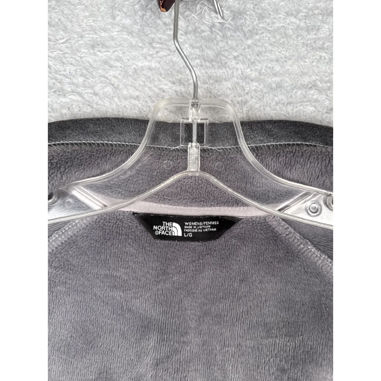 The North Face North Face Jacket Womens Large Gray Techstars Full Zip Fleece Softshell Outdoor Size L / US 10 / IT 46 - 3 Thumbnail