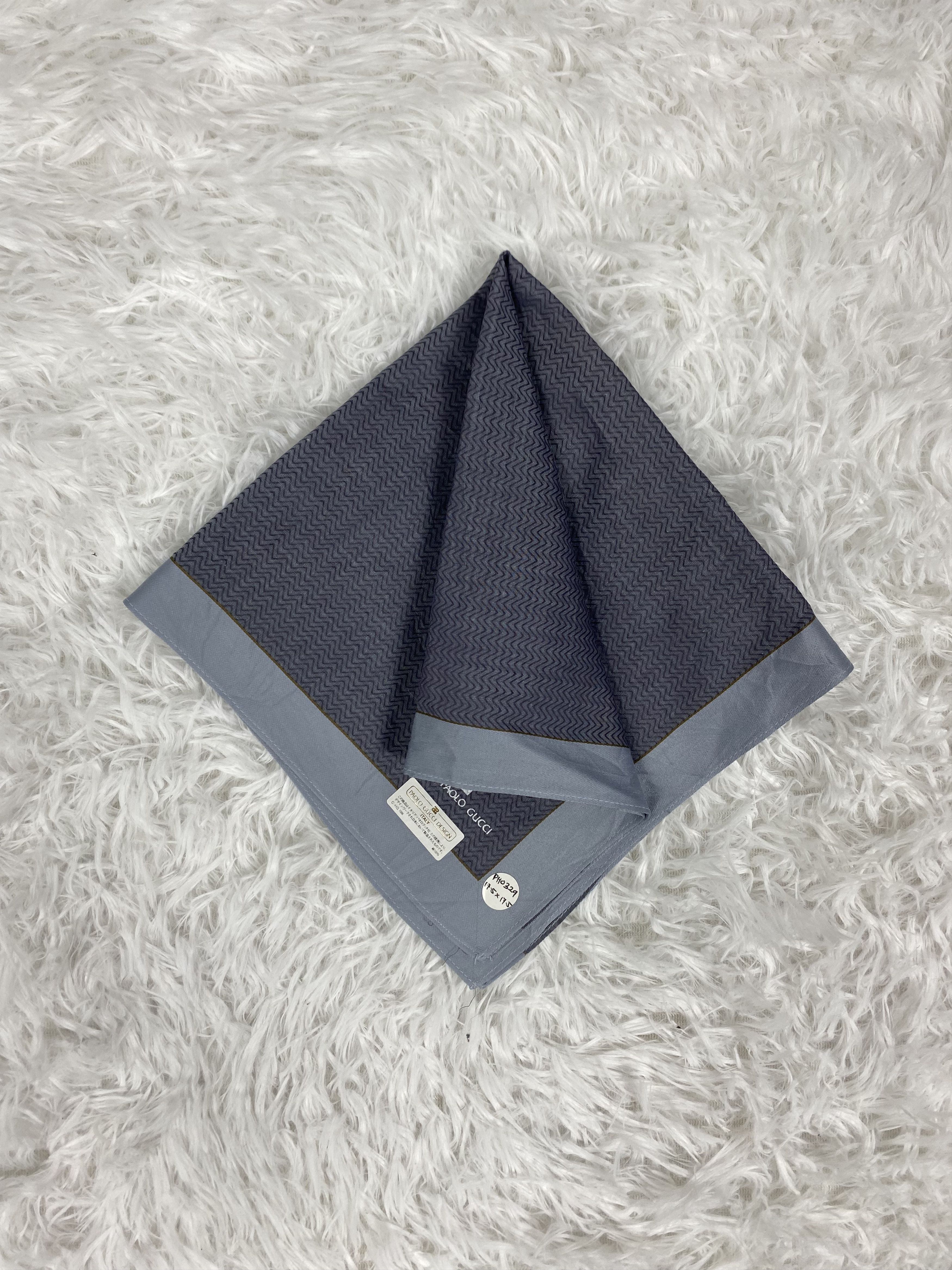 Paolo Gucci Vintage Paolo Gucci Handkerchief Neckerchief PH0329 Size ONE SIZE - 1 Thumbnail