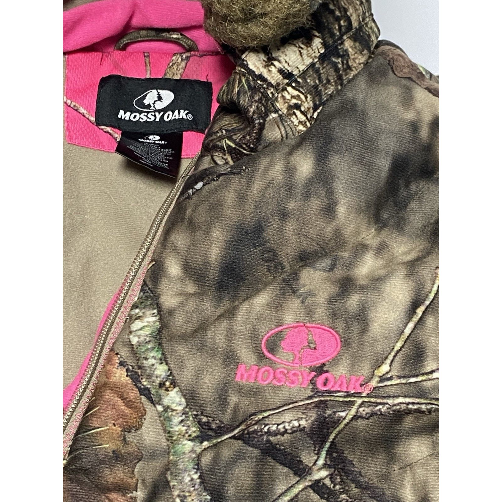Mossy Oaks Mossy Oak Women’s 2XL Insulated Jacket Zip-Off Faux-Fur Hood Size XXL / US 16-18 / IT 52-54 - 2 Thumbnail