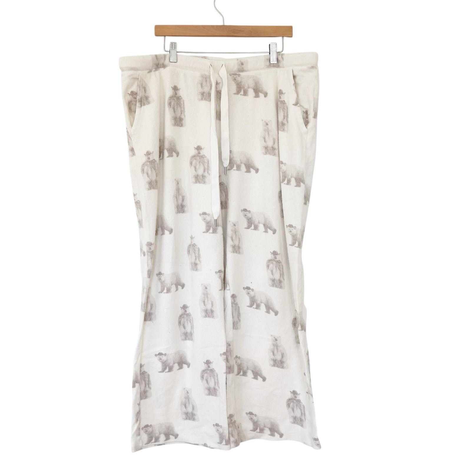 Other Aerie White Polar Bear Soft Pajama Pants Sz XXL Size 42" / US 20 - 1 Thumbnail