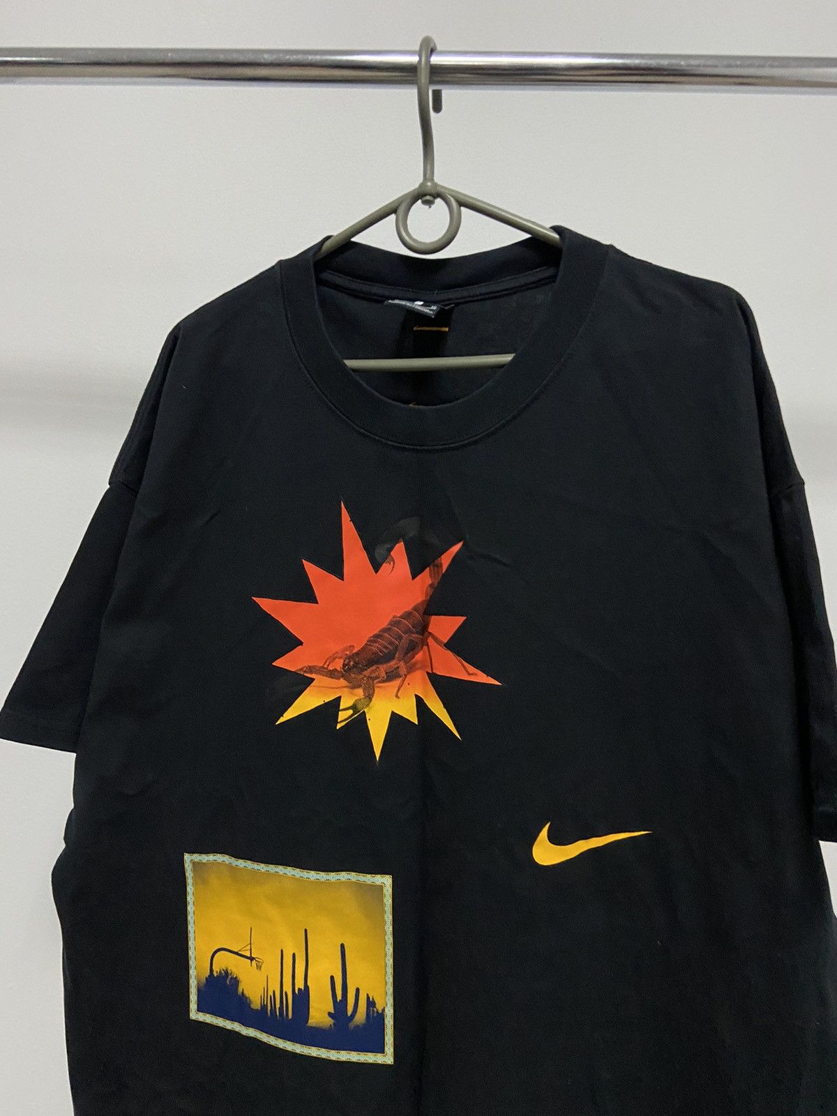 Nike × Vintage Nike Basketball City Scorpion Vintage logo T Shirt Size US XL / EU 56 / 4 - 3 Thumbnail