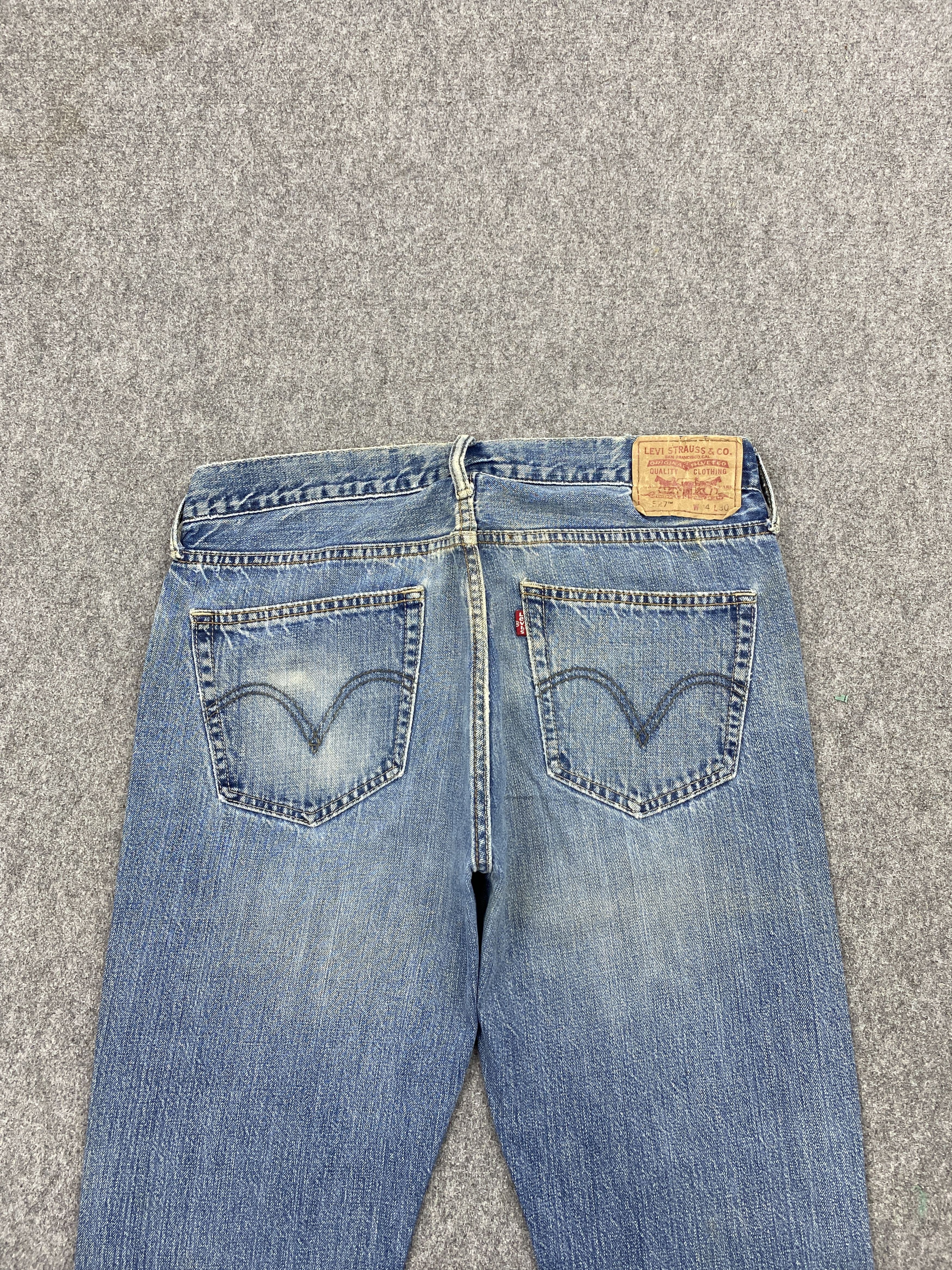 Vintage Levi's 527 Faded Blue Bootcut Jeans