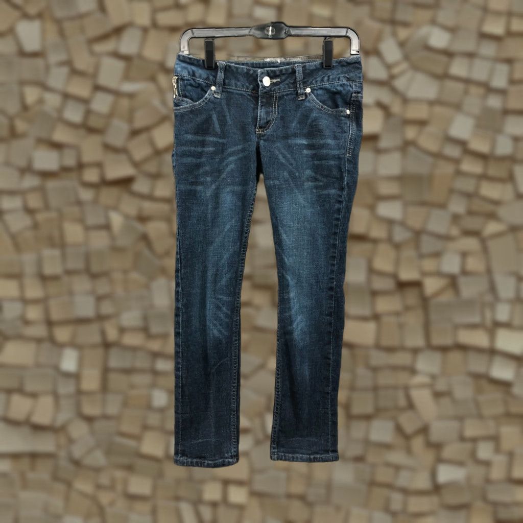 Vintage Paris Blues Jeans Low Rise Straight Womens Size Small Medium Wash Blue Size 28" / US 6 / IT 42 - 1 Thumbnail