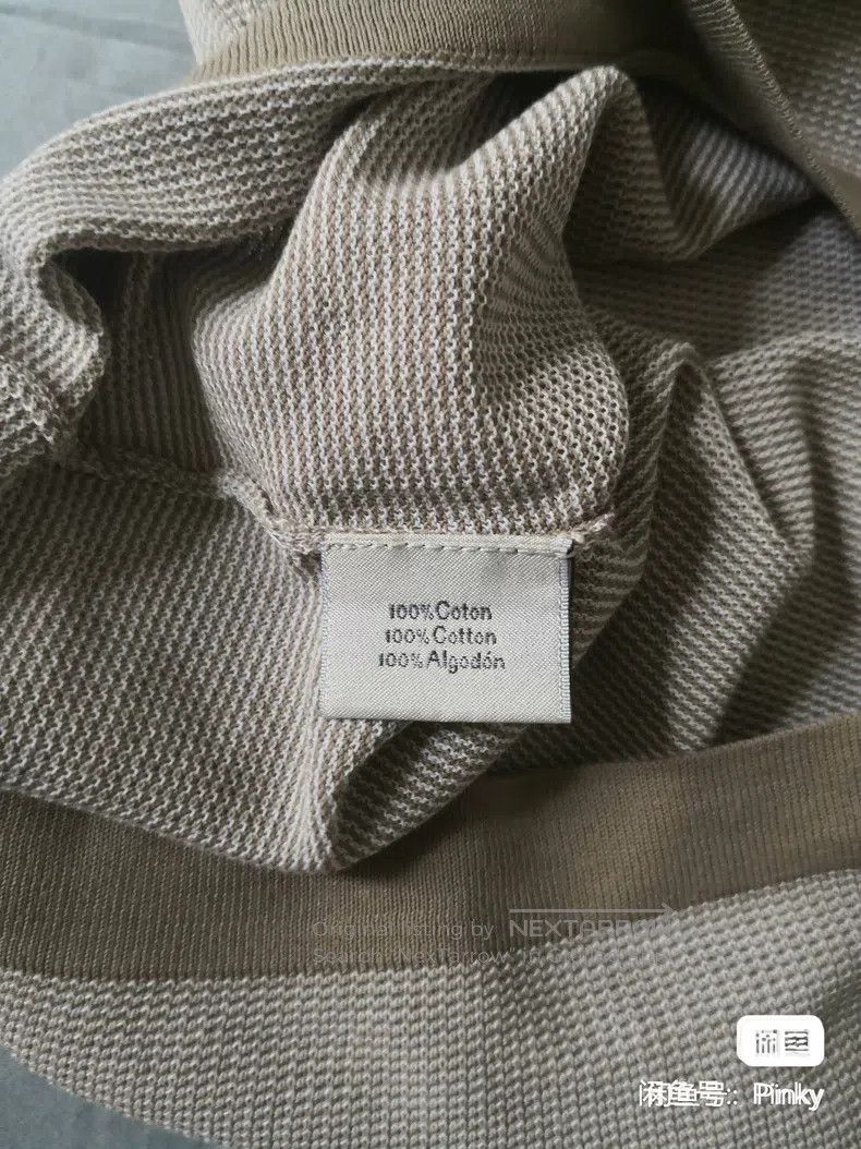Hermes Hermes Men's Short Sleeve T-Shirt, Sea Island Cotton Knit, Size US S / EU 44-46 / 1 - 4 Thumbnail