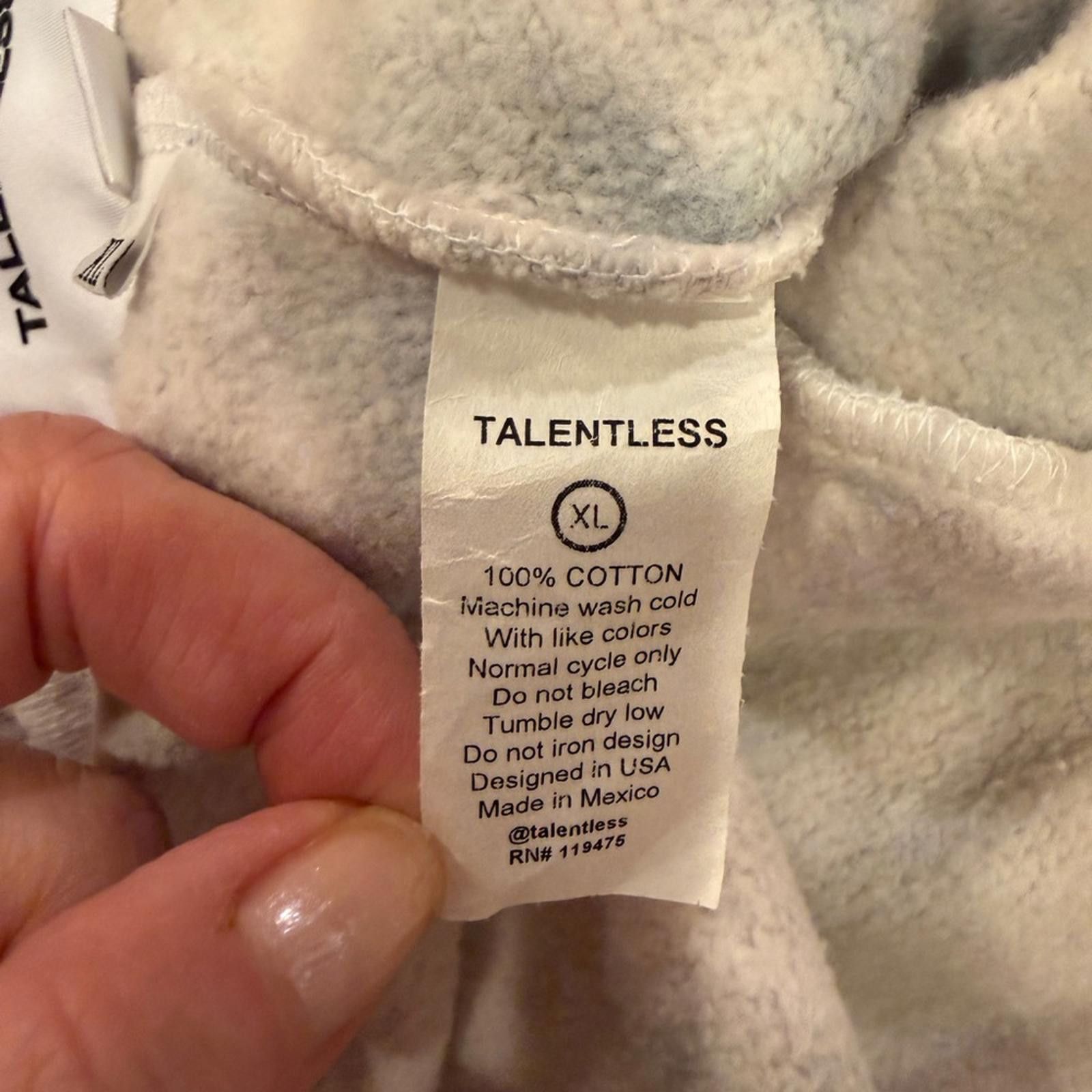 Talentless Talentless Pastel Tie-Dye Jogger Sweatpants Sz XL Size 40" / US 18 - 9 Thumbnail