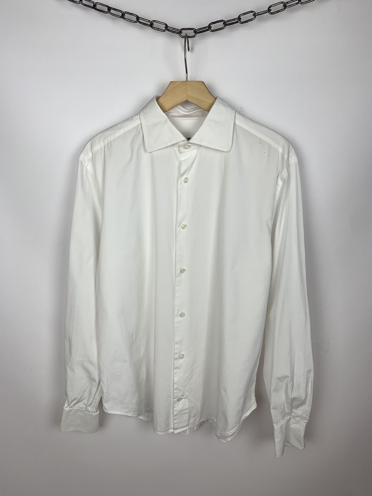 Cesare Attolini Cesare Attolini Napoli Classic Formal Dress Shirt Size 44 Size US S / EU 44-46 / 1 - 1 Thumbnail