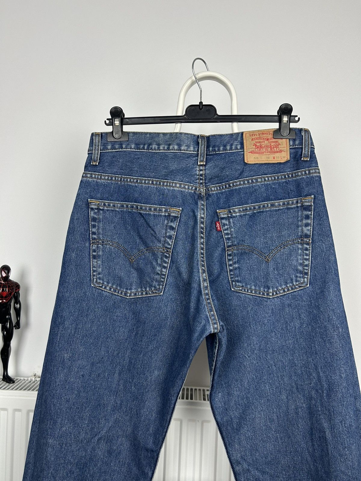 Levi's × Levi's Vintage Clothing × Vintage Vintage levis 523 jeans distressed denim faded blue Size US 32 / EU 48 - 3 Thumbnail