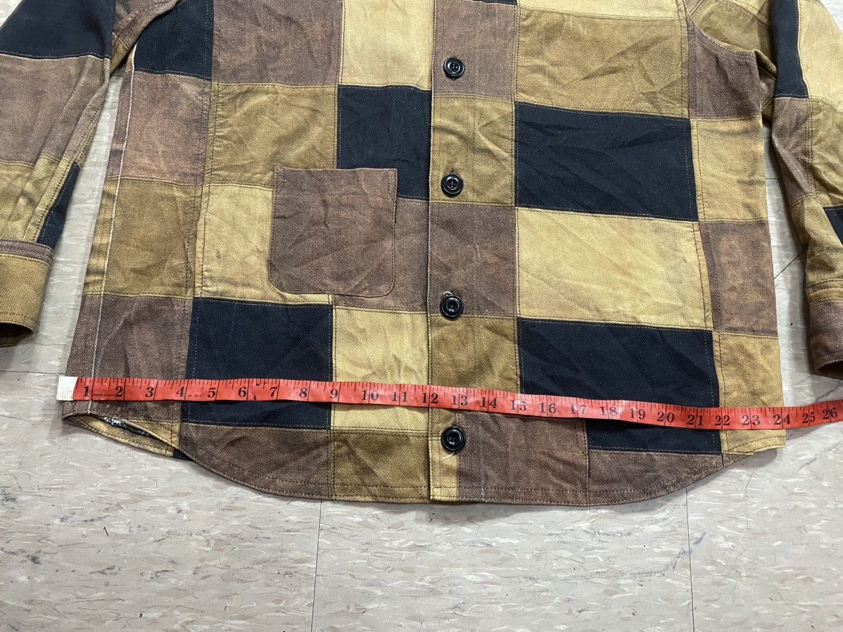 Andersson Bell × Designer Andersson Bell leather patchwork print shirt Size US S / EU 44-46 / 1 - 13 Thumbnail
