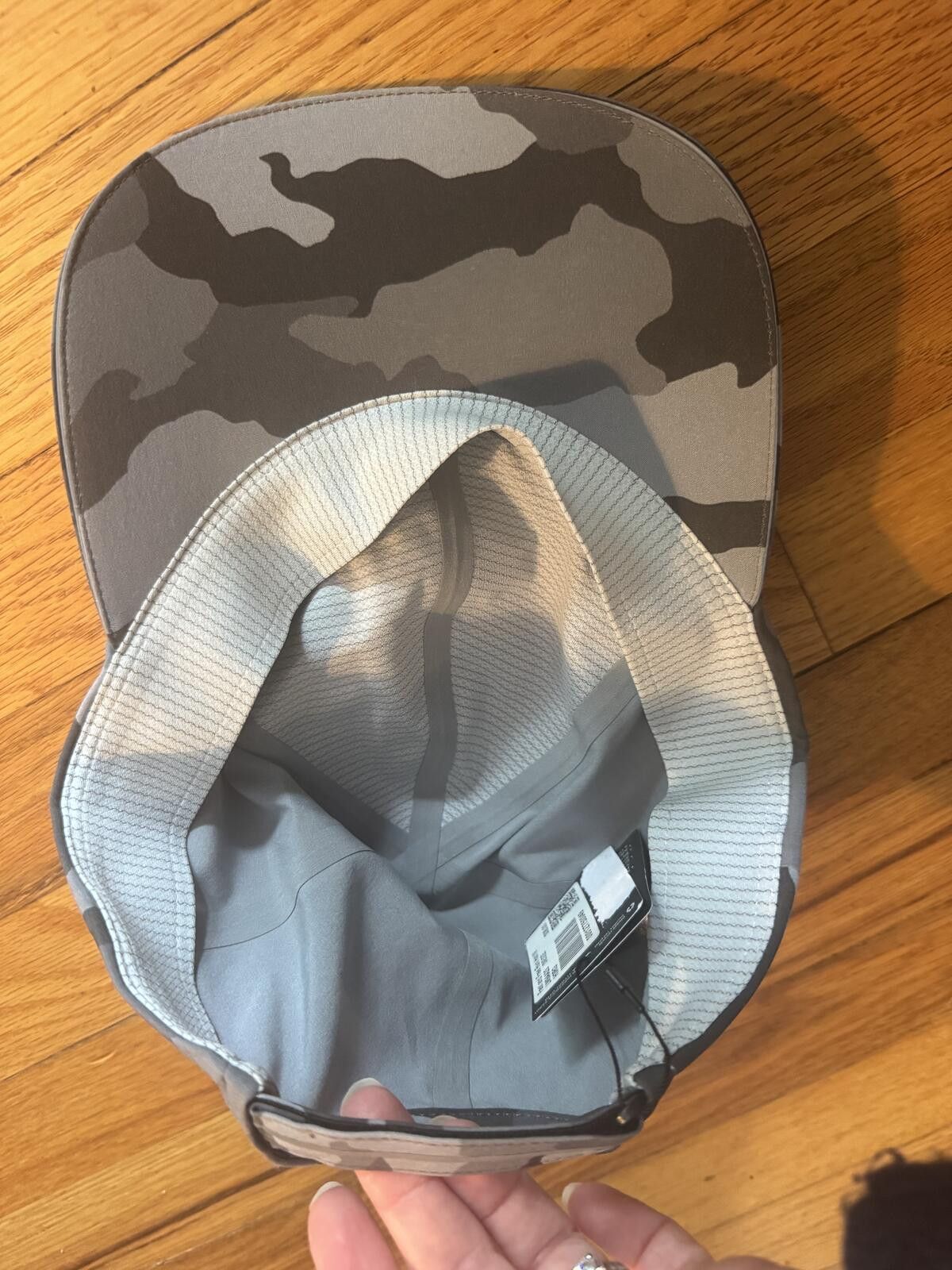 Lululemon Lululemon Fast and Free Run Hat - One Size, Gray Camouflage Size ONE SIZE - 4 Thumbnail