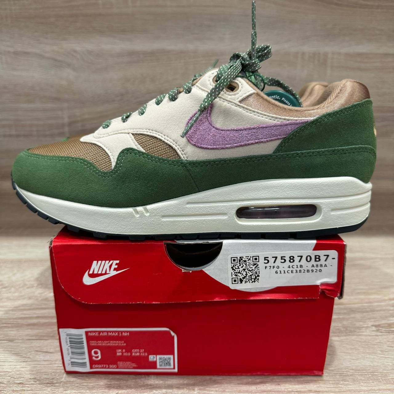 Nike × atmos NikeLab Air Max 1 Treeline Parra Tn Patta ACG Size US 9 / EU 42 - 5 Thumbnail