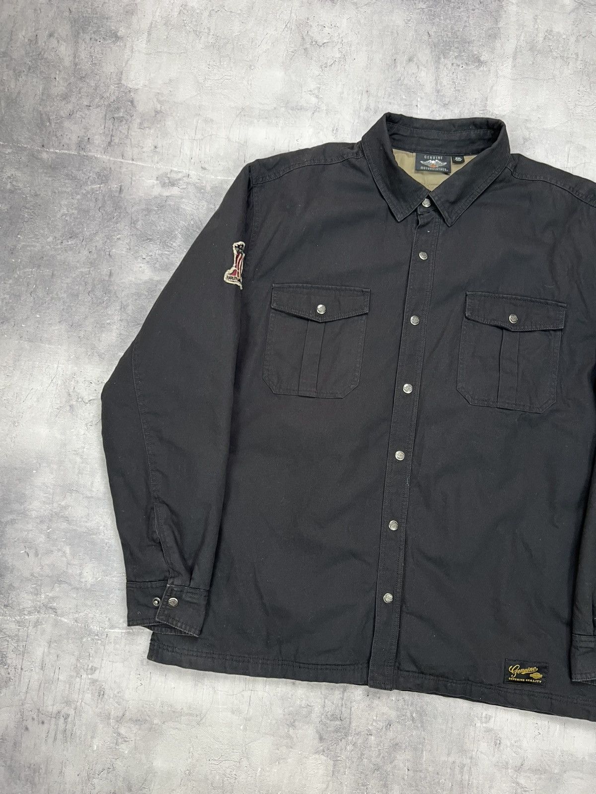 Harley Davidson HARLEY-DAVIDSON Denim Jacket Embroidery Men's Size 2 Xl Size US XXL / EU 58 / 5 - 3 Thumbnail