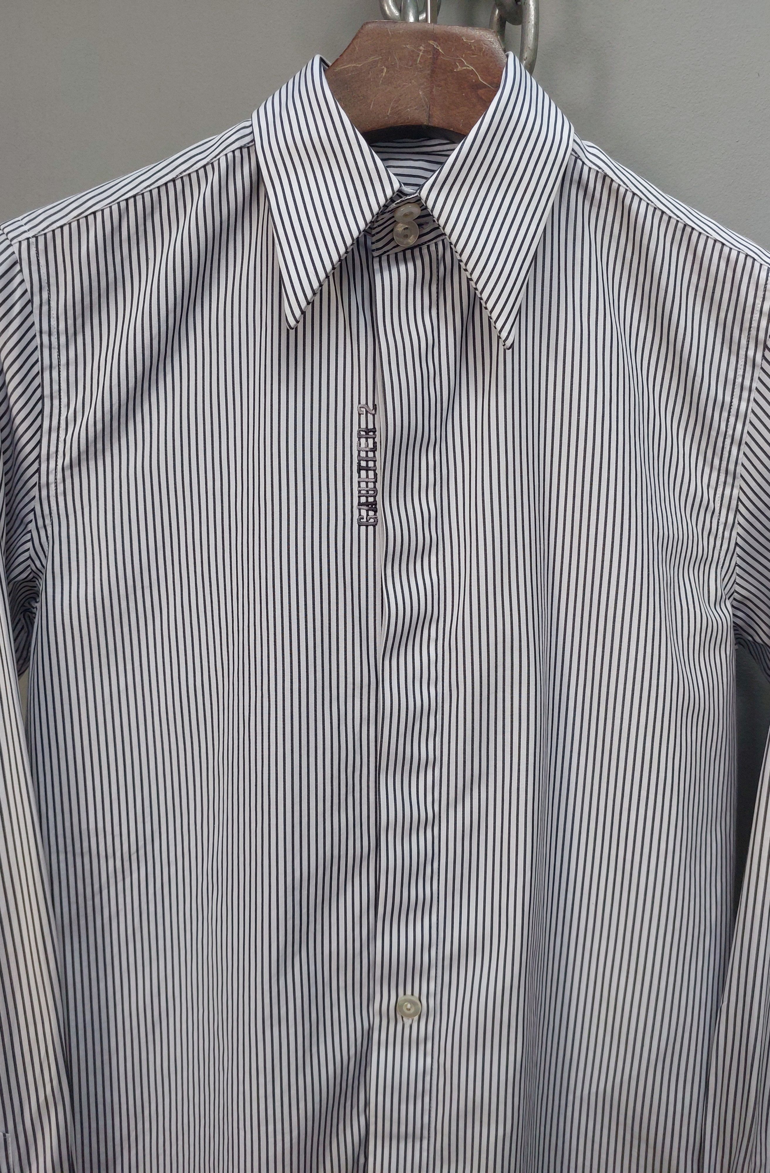 Jean Paul Gaultier Gaultier2 × Jean Paul Gaultier Black and White Stripes Size US S / EU 44-46 / 1 - 13 Thumbnail