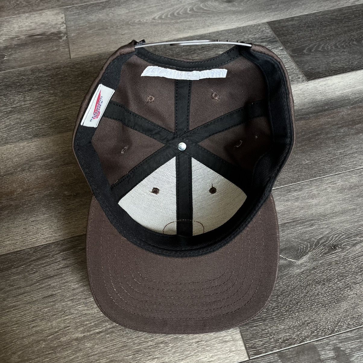Red Wing Red Wing Shoes Leather Patch Logo Snapback Baseball Cap Hat Size ONE SIZE - 5 Thumbnail