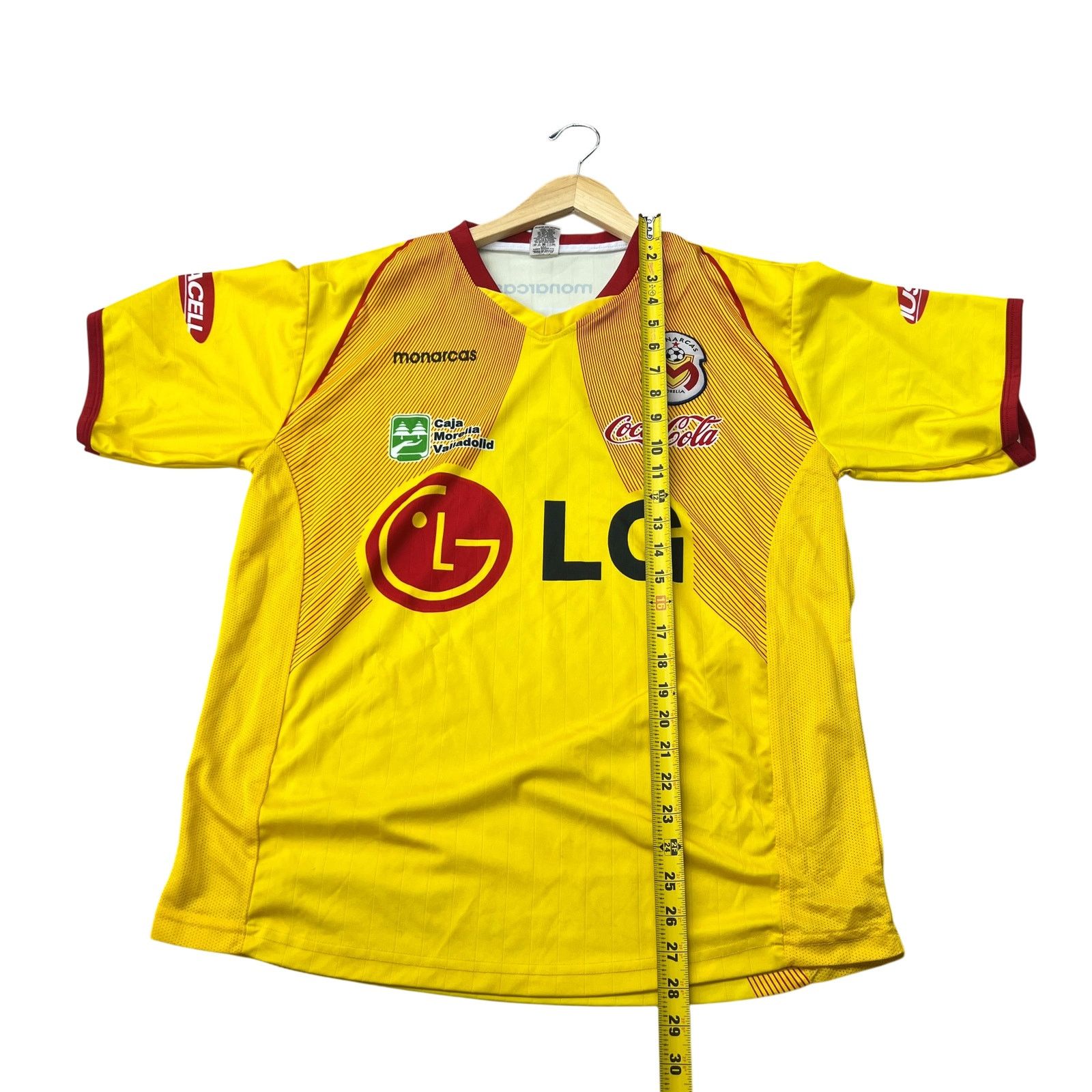 Other Monarcas Morelia Yellow Jersey Size US L / EU 52-54 / 3 - 3 Thumbnail