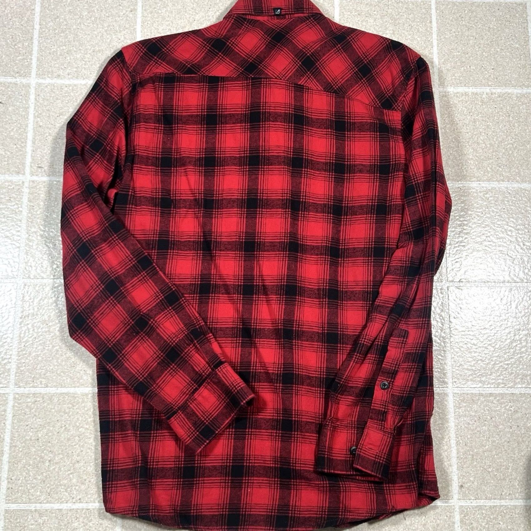 Brandblack VINTAGE Women’s Amp Buffalo Plaid Flannel Red And Black Flannel Shirt Button-Up M Women Red Plaid Medium Size M / US 6-8 / IT 42-44 - 2 Thumbnail