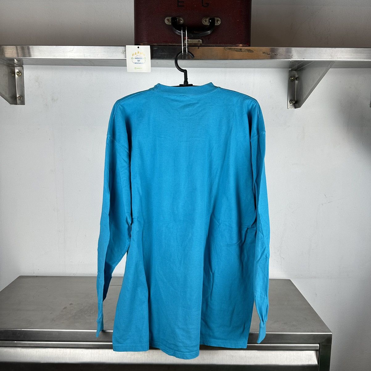NBA × Vintage Vintage 90s Charlotte Hornets Basketball NBA Sweatshirt Size US XL / EU 56 / 4 - 2 Thumbnail