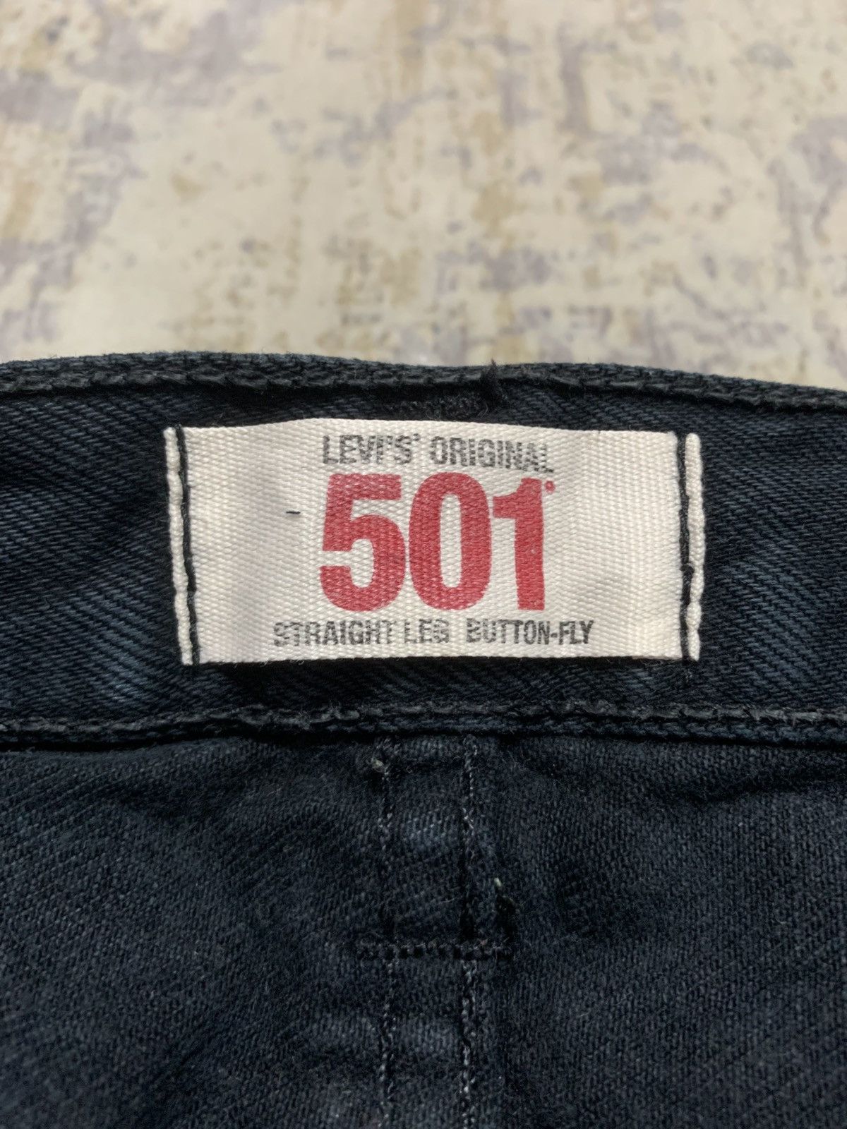 Levi's Vintage 90s Levi's 501 Black Wash Jeans Size US 36 / EU 52 - 10 Thumbnail
