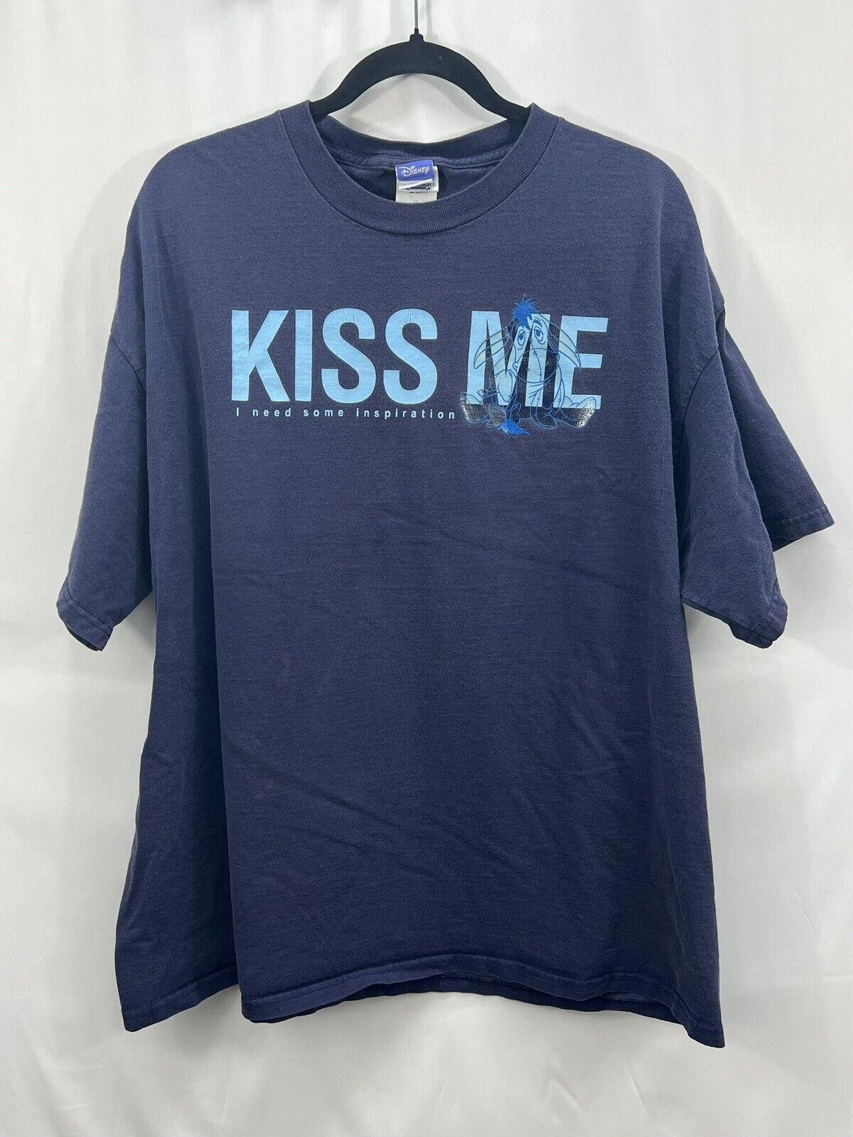 Disney 2XL EEYORE T "KISS ME" DISNEY (Slight Use) Size US XXL / EU 58 / 5 - 5 Thumbnail