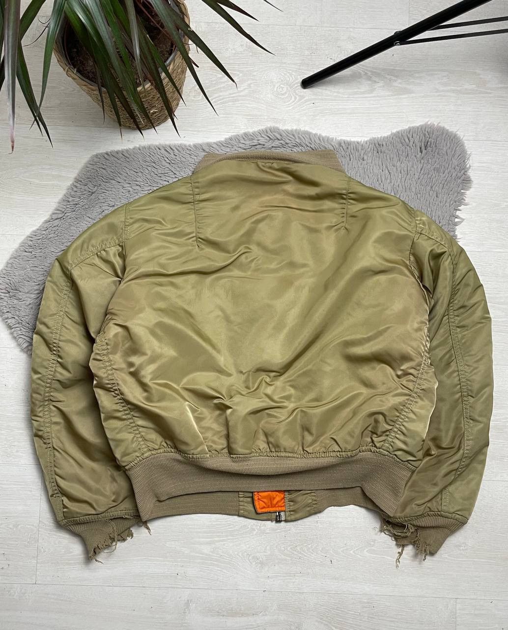 Alpha Industries × Vintage Alpha Industries Vintage Bomber Jacket Ma 1 Avantgarde Style Size US M / EU 48-50 / 2 - 2 Thumbnail