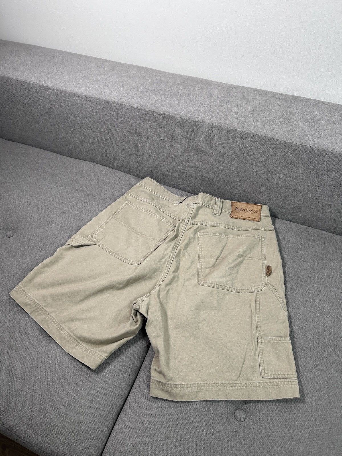 Timberland × Vintage TIMBERLAND CARGO VINTAGE SHORTS MADE IN HONG KONG Size US 31 - 9 Thumbnail