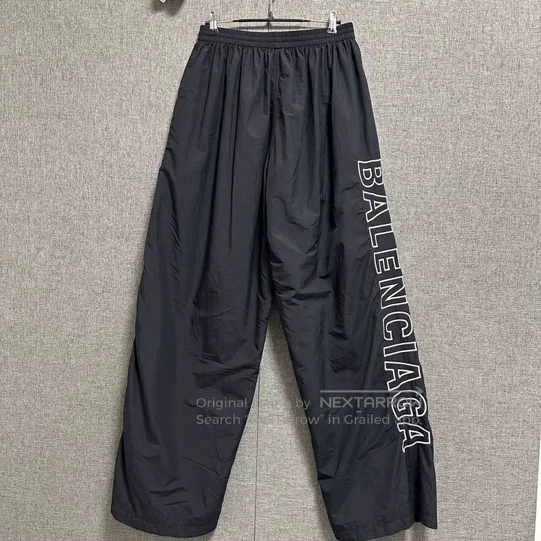 Balenciaga Balenciaga size S Side-embroidered long pants Size US 27 - 2 Thumbnail