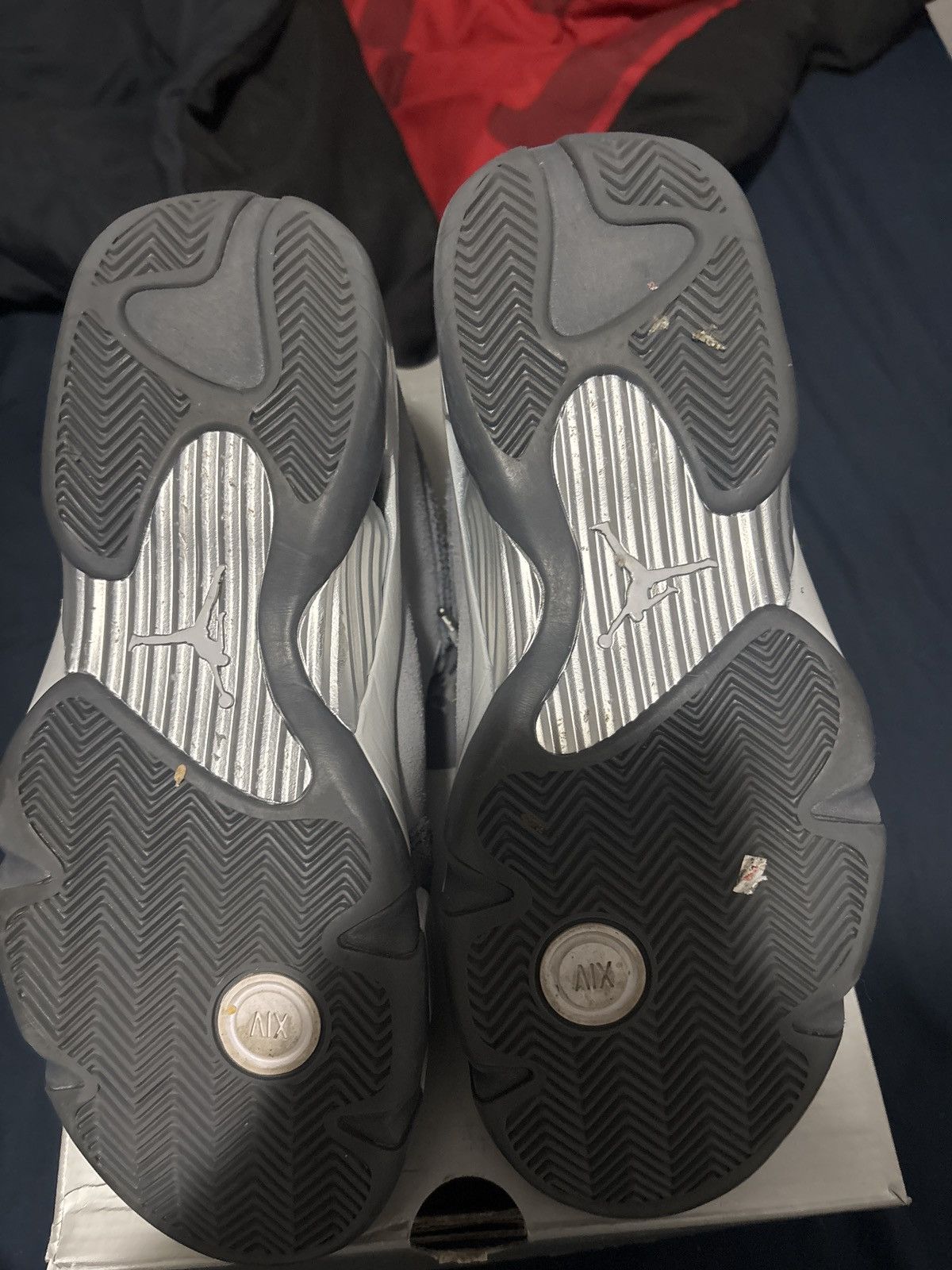 Jordan Brand Jordan 14 “Flint Grey” Size US 8.5 / EU 41-42 - 2 Thumbnail